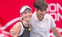  小堀桃子 複でツアー初の決勝進出 