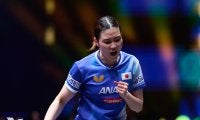 橋本帆乃香 8強入り！大藤を破ったシンガポールのエースにストレート勝利【卓球 WTTモンペリエ】
