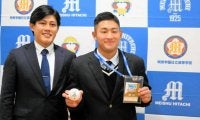 「持ち味を発揮したい」オリックス入団へ、明秀日立・野上が意気込み