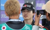 WRCジャパン：SS4終了時点でWRC2で6番手につける山本雄紀、SS4の伊勢神トンネル入口でサイドをヒット