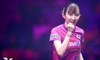 「ファンタスティックなプレー」早田ひな、サウスポーが語る“同学年”の印象　好調の世界19位は「ファイターとしての心構え」【WTTチャンピオンズ・フランクフルト】