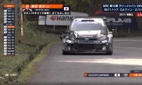 ラリージャパン、3位・勝田貴元にアクシデント！ SS11で悲劇が襲う「スピードが出ない」 まさかのクラッシュで涙浮かべる