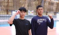 日の丸をつけた兄を持つ土井颯太（長崎）＆岩下遼大（熊本） 有望中学生対談「憧れの存在が身近にいるのはいいこと」