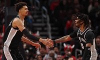 NBA史上5組目…スパーズのウェンバンヤマとキャッスルが20得点超えのトリプルダブル