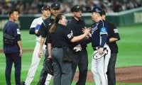 侍Jの強化試合で韓国代表が抗議連発　アウト判定＆天井直撃の判定をめぐり…東京D騒然