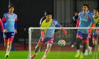 【日本代表】鎌田大地が全体練習に初合流　遠藤航主将や板倉滉らもトレーニングに励む