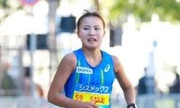 初マラソン・酒井心希が日本勢最高順位の３位！　予想以上のしんどさも「沿道の力で背中を押してもらって楽しかった」