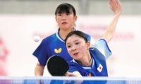 卓球女子の山田瑞恵、山田萌心ペアが銅メダル　デフリンピック