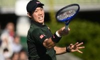 錦織圭 ストレート勝利で準々決勝進出も不満げ「1ミリもうれしくない。内容が伴ってない」[横浜慶應チャレンジャー]