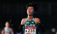 【陸上】「先輩に食らいつきたい」青学大・ルーキー上野山拳士朗が３組トップ　希望は山登り５区