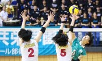 前回大会V共栄学園、大差で敗れ全国切符逃す／春高バレー