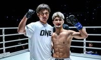 【ONE】“広島から世界へ”の芝宏二郎が64秒KOでボーナス獲得「与座選手のスタイルで」