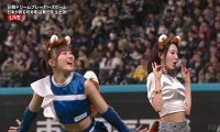 「脚ながっ」「美しすぎる」エスコンに“日韓チア”集結→きつねダンス共演にファン歓喜…人気KPOPグループも“キレッキレ”でレジェンドOB戦彩る