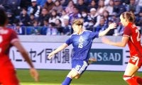 上田綺世かよ！なでしこジャパンFWの“弾丸パワーシュート”にネット騒然「男性並み」「さすが別格やな」スタジアムもどよめき