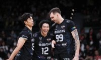 SVリーグ男子　サントリー、大阪B、WD名古屋、STINGS愛知が連勝