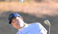 初出場・原敏之「ＴＶで見たとおり下り傾斜が…」名物１８番のグリーンを警戒…日本シリーズＪＴカップ４日開幕