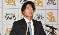 【ソフトバンク】渡辺陸720万増「いい評価してもらった」来季８年目「海野さんに負けない」