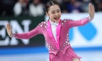 【フィギュア】島田麻央「楽しく演技できた」今季自己最高73.45点でSP首位　V4へ好発進