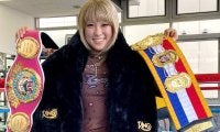 世界Ｖ６の晝田瑞希が凱旋会見 「来年はそろそろ統一戦をやりたい」