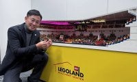 『レゴ®ブロック横浜アリーナ』お披露目…制作時間140時間、Bリーグ島田チェアマンも興奮