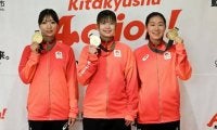 デフリンピック女子バスケで金　北九州出身の3選手が市役所を表敬