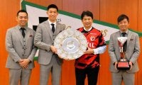 J1鹿島・鬼木監督「水戸と面白いゲームしたい」　茨城知事にV報告