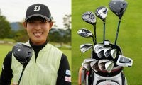 馬場咲希の14本 新「BX2 HT」フェアウェイウッドに「BRM2」ウェッジ回帰