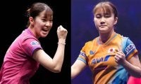 長﨑美柚は世界女王・孫穎莎と、大藤沙月は新星サウスポー・蒯曼と激突　同士討ちを制した日本女子2選手は中国撃破なるか【WTTファイナルズ香港】