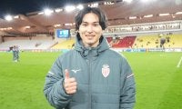 ｢ほぼすべてのチャンスに関与｣モナコ南野拓実のCL現地撮！74分間のプレーでプレイヤー・オブ・ザ・マッチ選出｢次の2試合の相手は非常に手強い｣激白