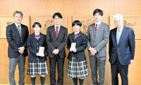「結果で恩返しを」　高校スポーツ全国大会の奈良県代表校が県庁訪問