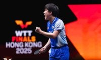 「両巨頭が激突する」張本智和、悲願の初優勝へ前進なるか　好相性の世界2位・林詩棟と準決勝で対戦　大会公式も熱視線【WTTファイナルズ香港】