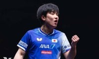 張本智和、“4度目の正直”達成の日本エースが悲願の初優勝　パリ五輪銀・モーレゴードを4－2撃破で戴冠【WTTファイナルズ香港】