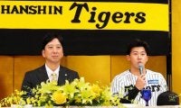 阪神・藤川球児監督　新入団７選手に熱いメッセージ「今で十分、勝負できる。あとはタイガースに任せてください」