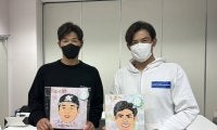 【ロッテ】中村奨吾とOB今江敏晃氏が子ども病院訪問「前向きな気持ちになってくれれば」