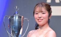 【ＪＬＰＧＡアワード】佐久間朱莉が個人３冠「苦しい時間も長かった」「年間女王に上り詰めることができた」