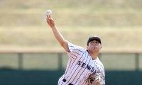 米大学編入の仙台大・佐藤幻瑛は「90マイル後半の速球と90マイル前半のスプリット」MLBが特集