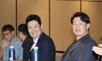 巨人・田中将大が名球会総会初参加「とにかく緊張」浅村と大先輩の入り待ち挨拶　珍光景に坂本勇人は驚く「何で立ってんの？」