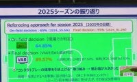 JFA審判委員会、25年のJ1レフェリング総括　扇谷委員長「後半戦は判定の安定感が増した」