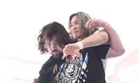 棚橋弘至とウルフアロンが“激突”最初で最後の公開スパー　棚橋「力強え！」ウルフ「技術力の高さを実感」