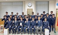 【高校サッカー】浜松開誠館が県知事を表敬訪問「静岡代表の誇り持って戦う」３年ぶり選手権出場