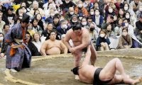 横綱大の里との差をファンから指摘、阿武剋「差を埋めます！」日本の故郷で誓う【大相撲】