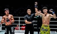【ONE】吉成士門がデッドゥアンレックを圧倒して判定快勝、前戦無効試合のうっぷん晴らした