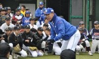 【中日】井上監督「子どもたちに憧れてもらえるチームつくりたい」岐阜・可児市で選手らと野球教室