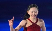 青木祐奈は艶やか深紅のホルターネック衣装で躍動の舞　観客魅了　全日本で自己最高５位