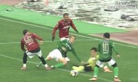 「ビッグネーム過ぎる」元日本代表トリオの“激アツ”ラインにファン感激！柏木陽介のパス→本田圭佑＆香川真司がフィニッシュ「長良川で起きてるの信じられん」