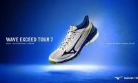 ミズノテニスフラッグシップモデルがアップデート。「WAVE EXCEED TOUR 7」登場！