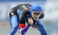 【スピードスケート】森重航「がむしゃらだった」男子500ｍVで２大会連続五輪確実
