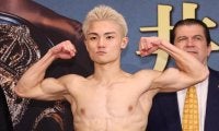 プロ転向４戦目の吉良大弥が前日計量一発パス「体調もいい。仕上がりもいい」ＷＢＡ世界ライトフライ級挑戦者決定戦