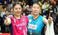 【バドミントン】“シダガシ”ペアが結成４か月で優勝　志田千陽は涙「絶対優勝したい気持ちが強すぎて」