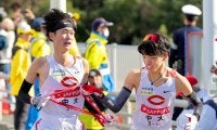 【箱根駅伝】中大３区・本間颯が２年連続区間賞「みんなで笑って大手町で会おう」　往路３位でエース・吉居駿恭を復路投入宣言